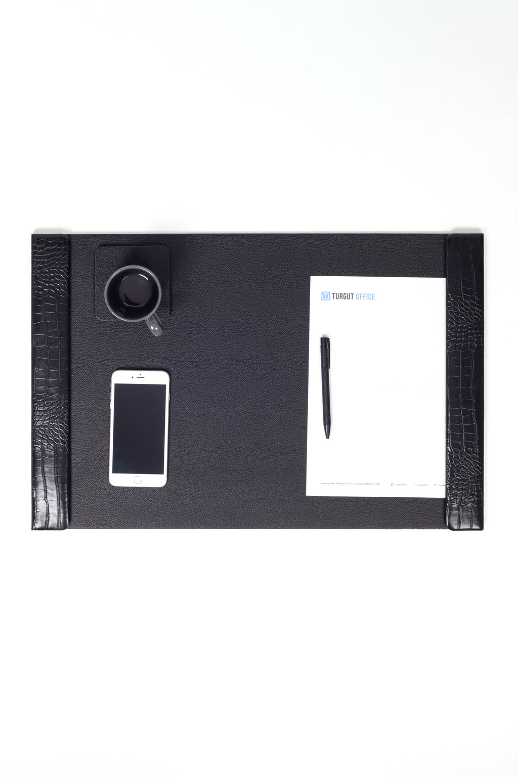 Executive Desk Desk With Vertical Embossed 23.6x15.7inc