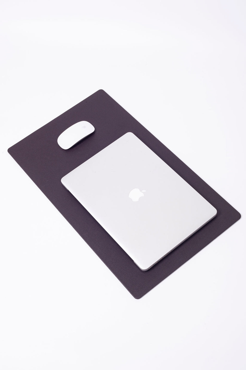 Leather Desk Mat Brown 60x35cm