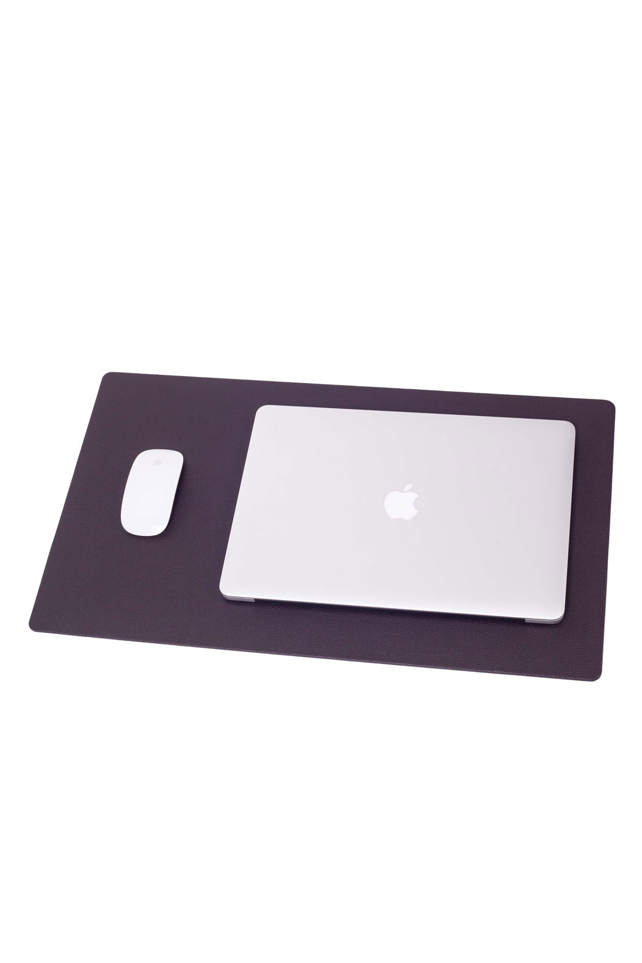 Leather Desk Mat Brown 60x35cm