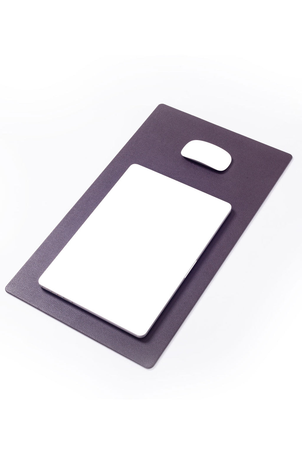 Leather Desk Mat Brown 60x35cm