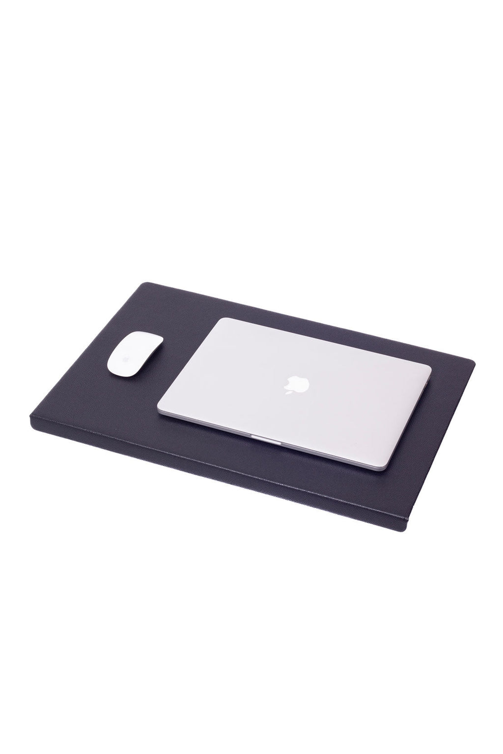Leather Desk Mat with Black Edge Protection 60x40cm