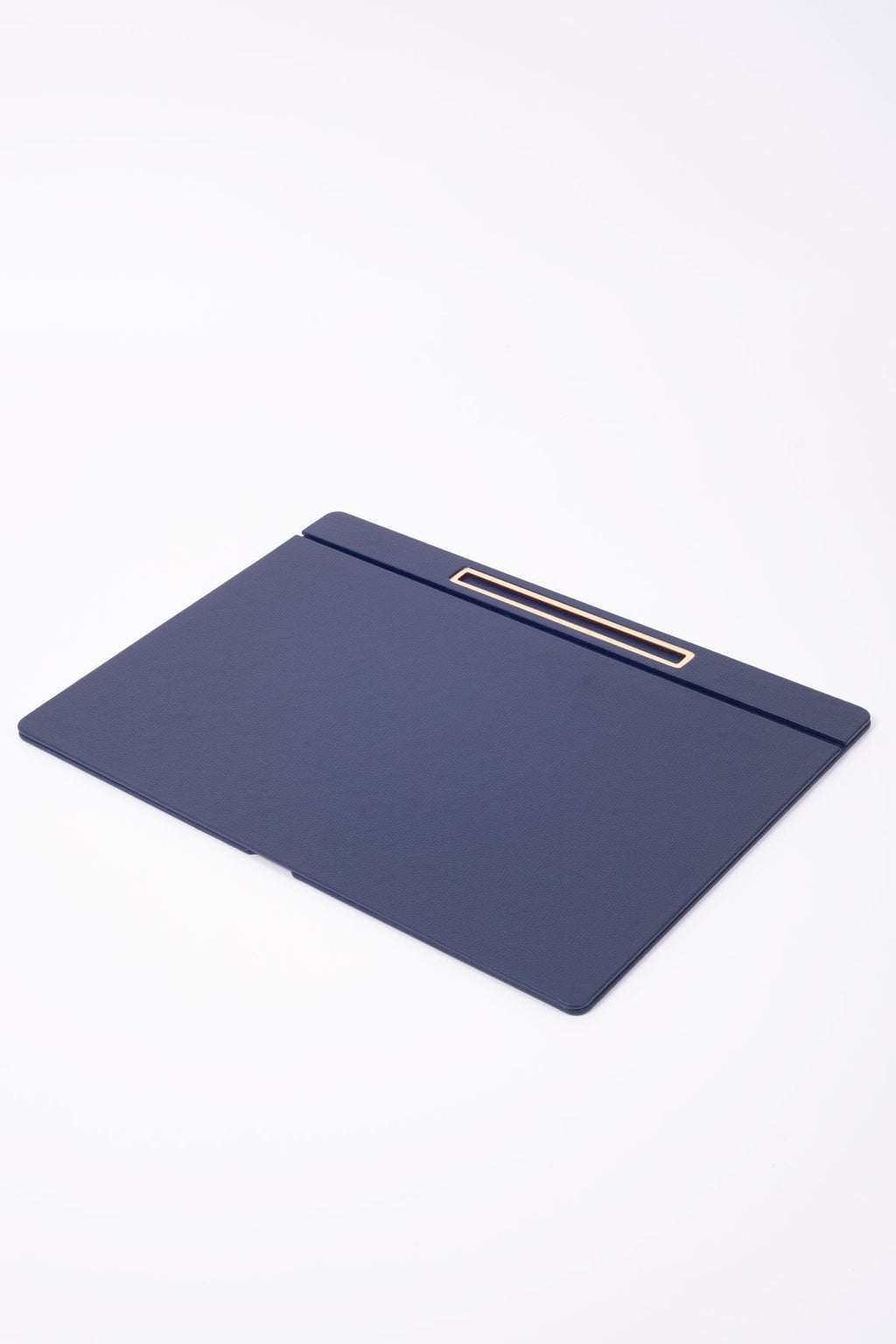 Leather Covered Desk Desk Lacivet Gold Detailed 50x35cm