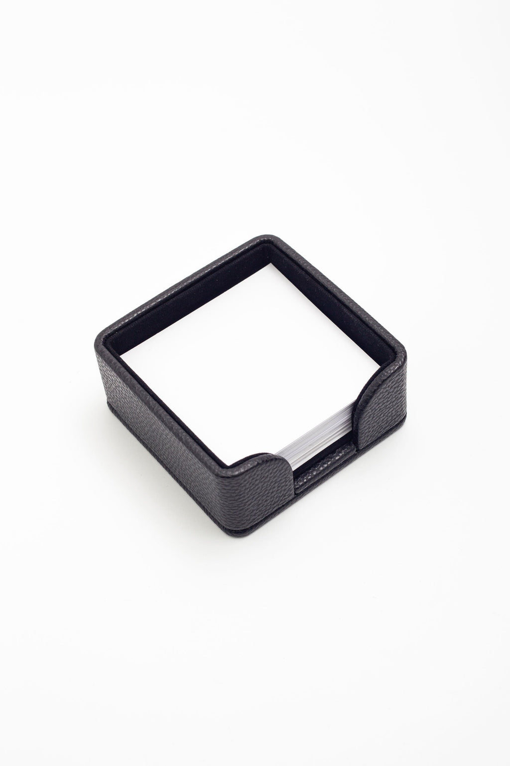 Felix Leather Notepad Black