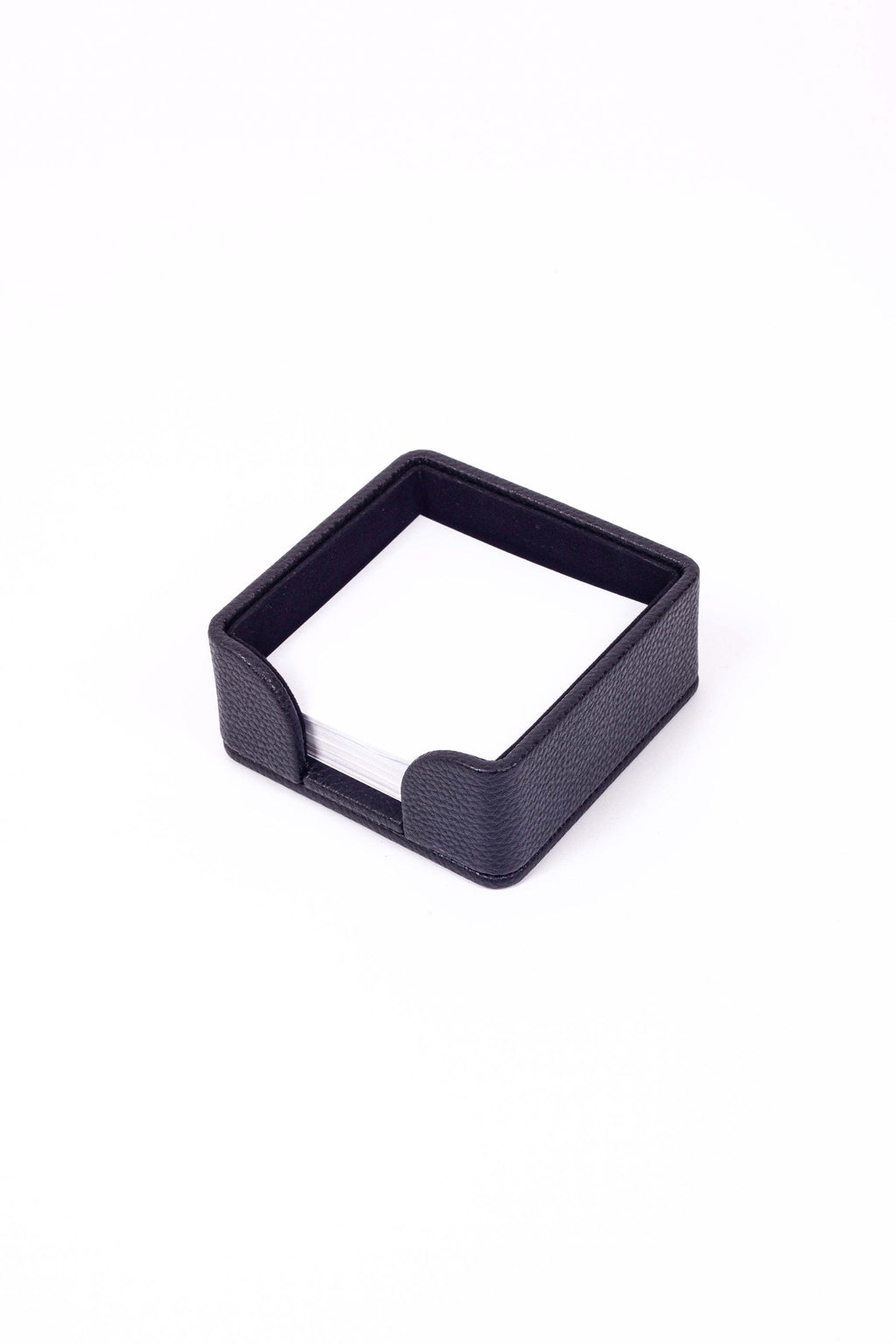 Felix Leather Notepad Black