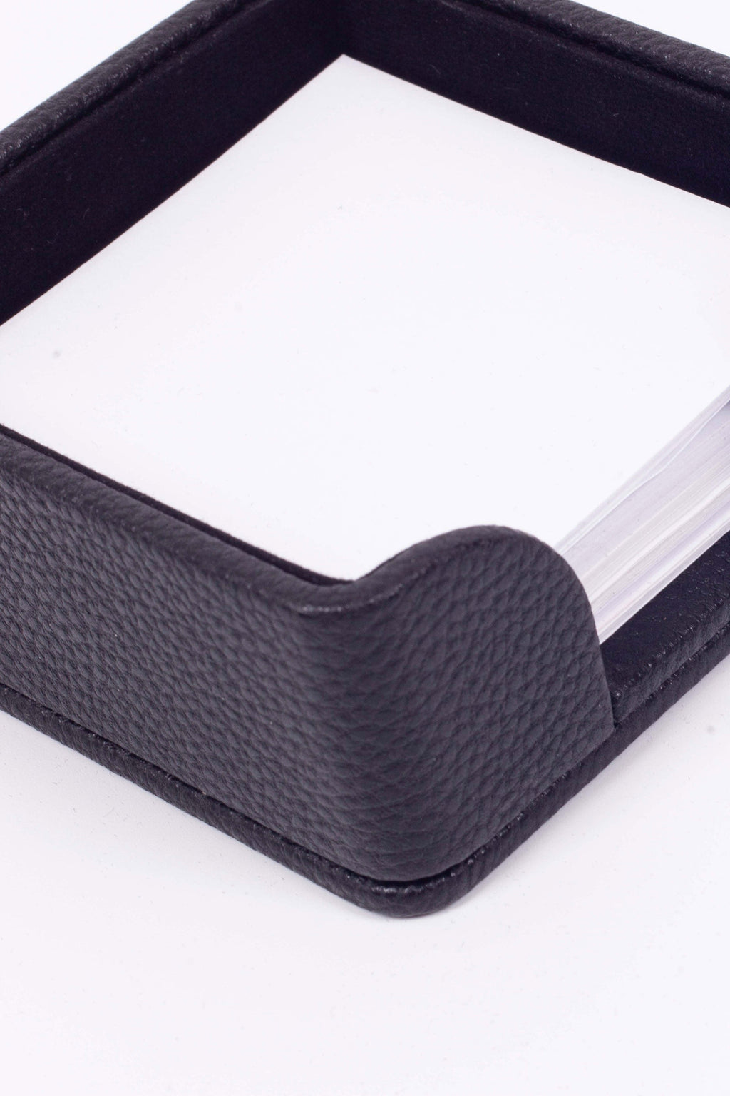 Felix Leather Notepad Black