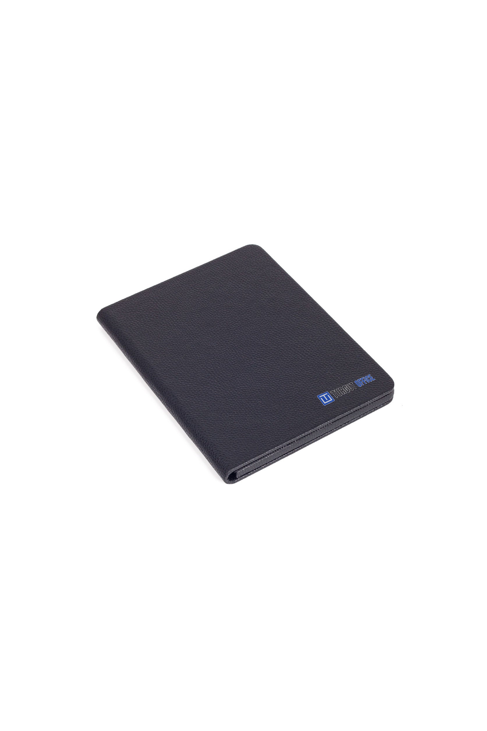 Leather Account Pad Black - Ticket - Account Container