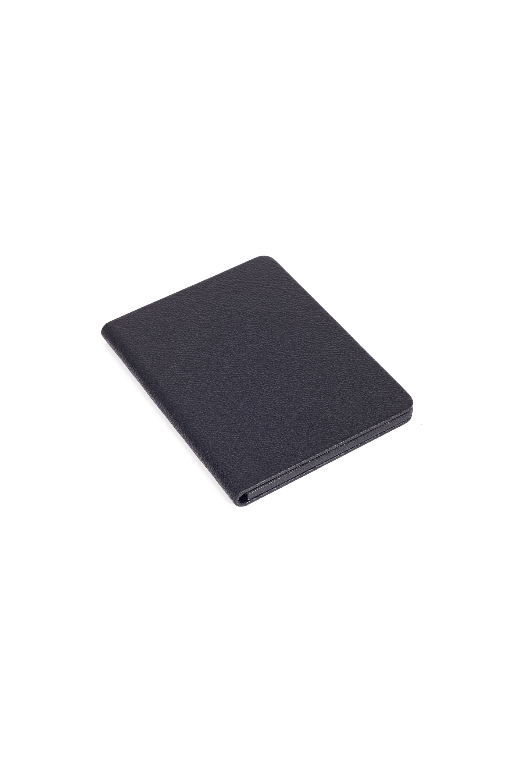 Leather Account Pad Black - Ticket - Account Container