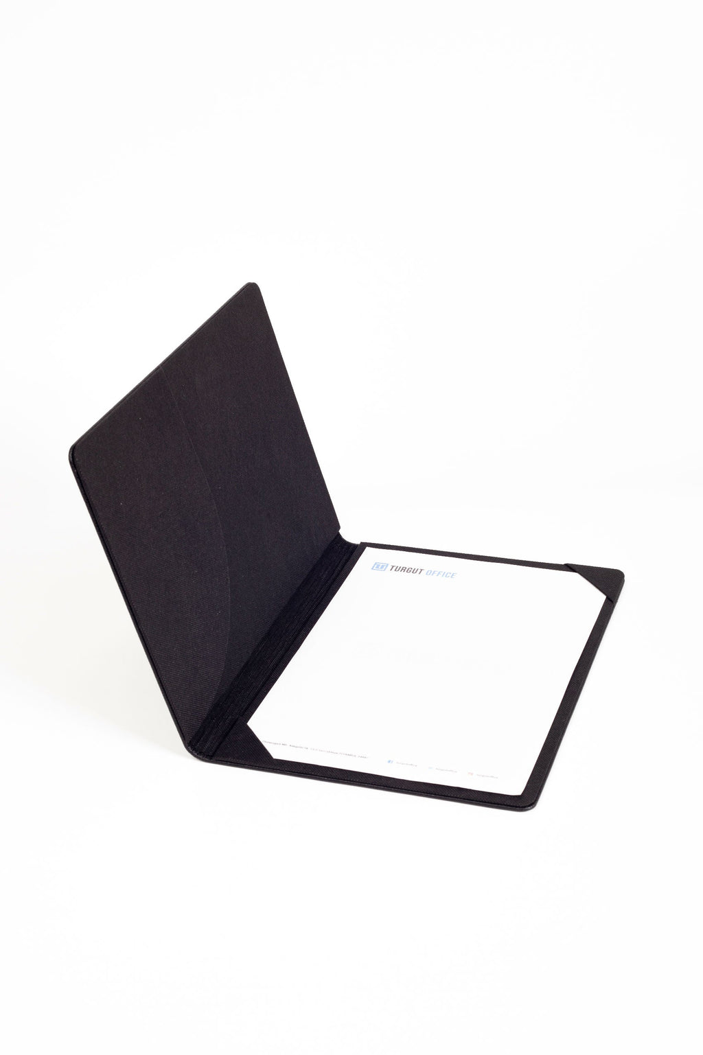 Leather Signature Desk Black - Signature Map - Signature File