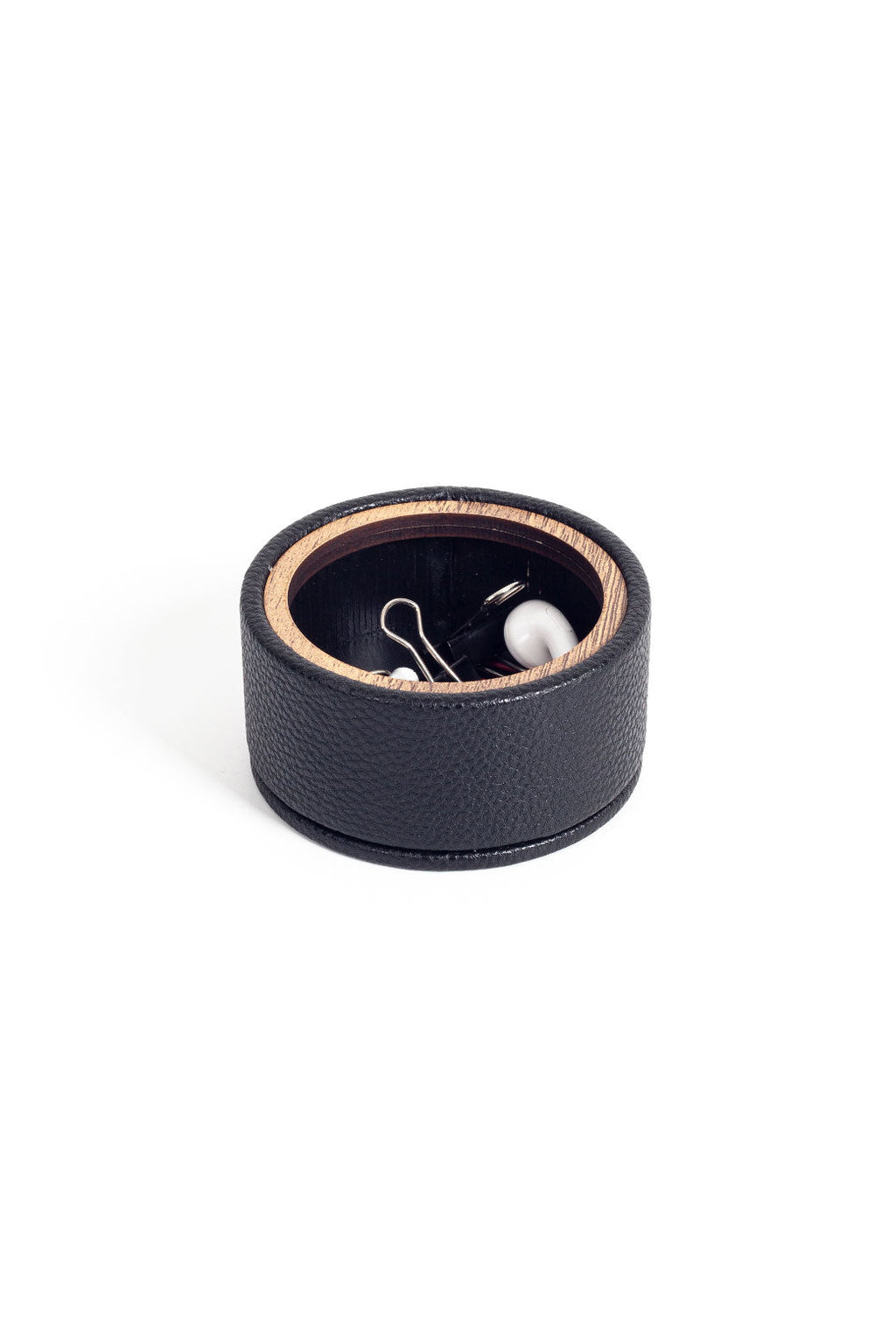 Polo Leather Oval Accessory Box