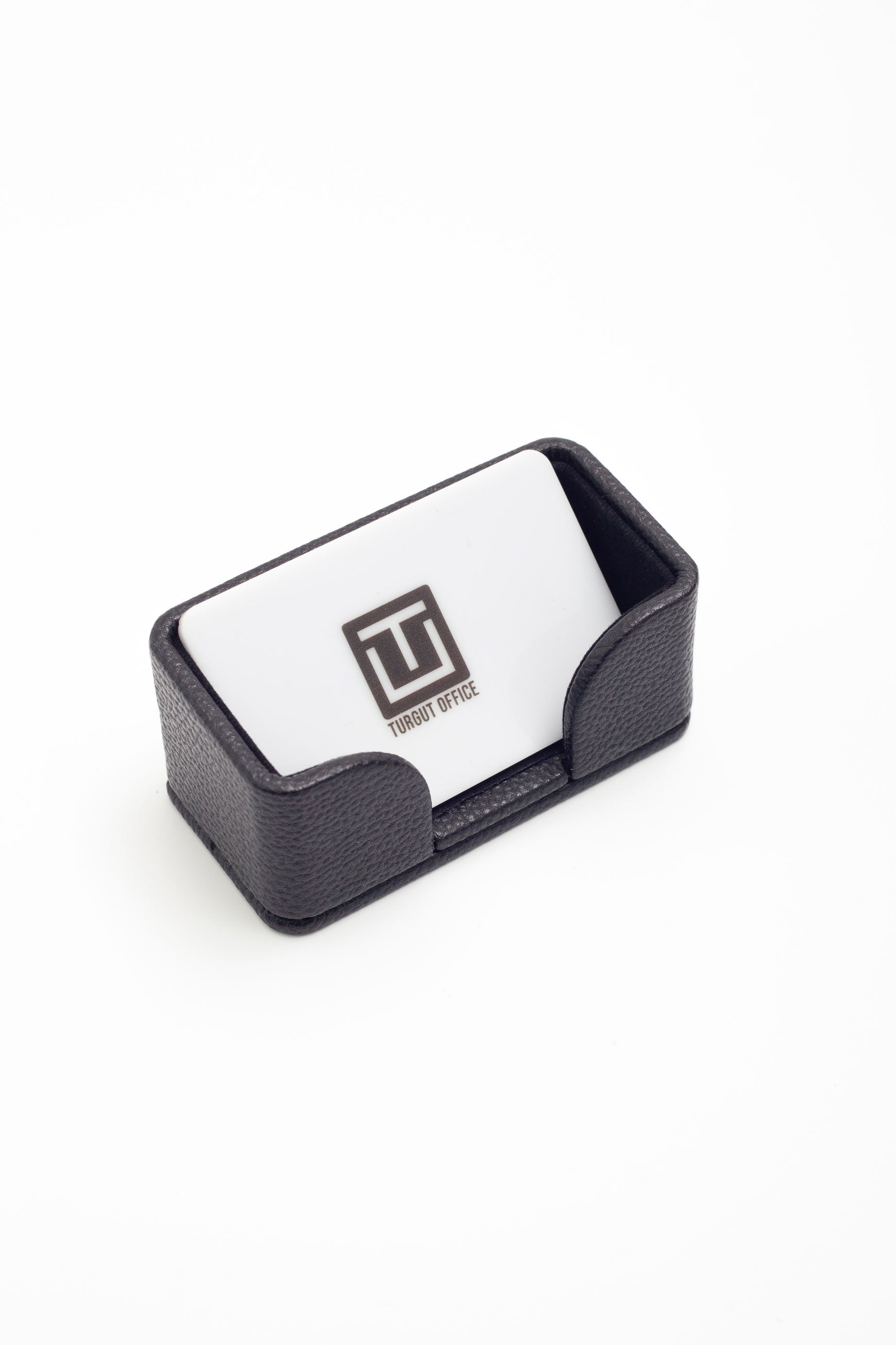 Felix Leather Business Card Holder Black