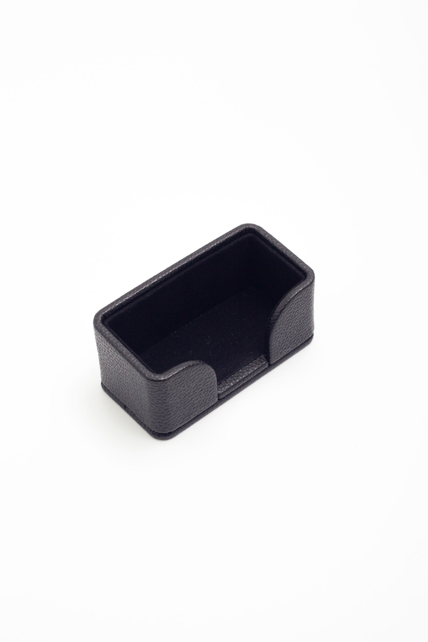 Felix Leather Business Card Holder Black