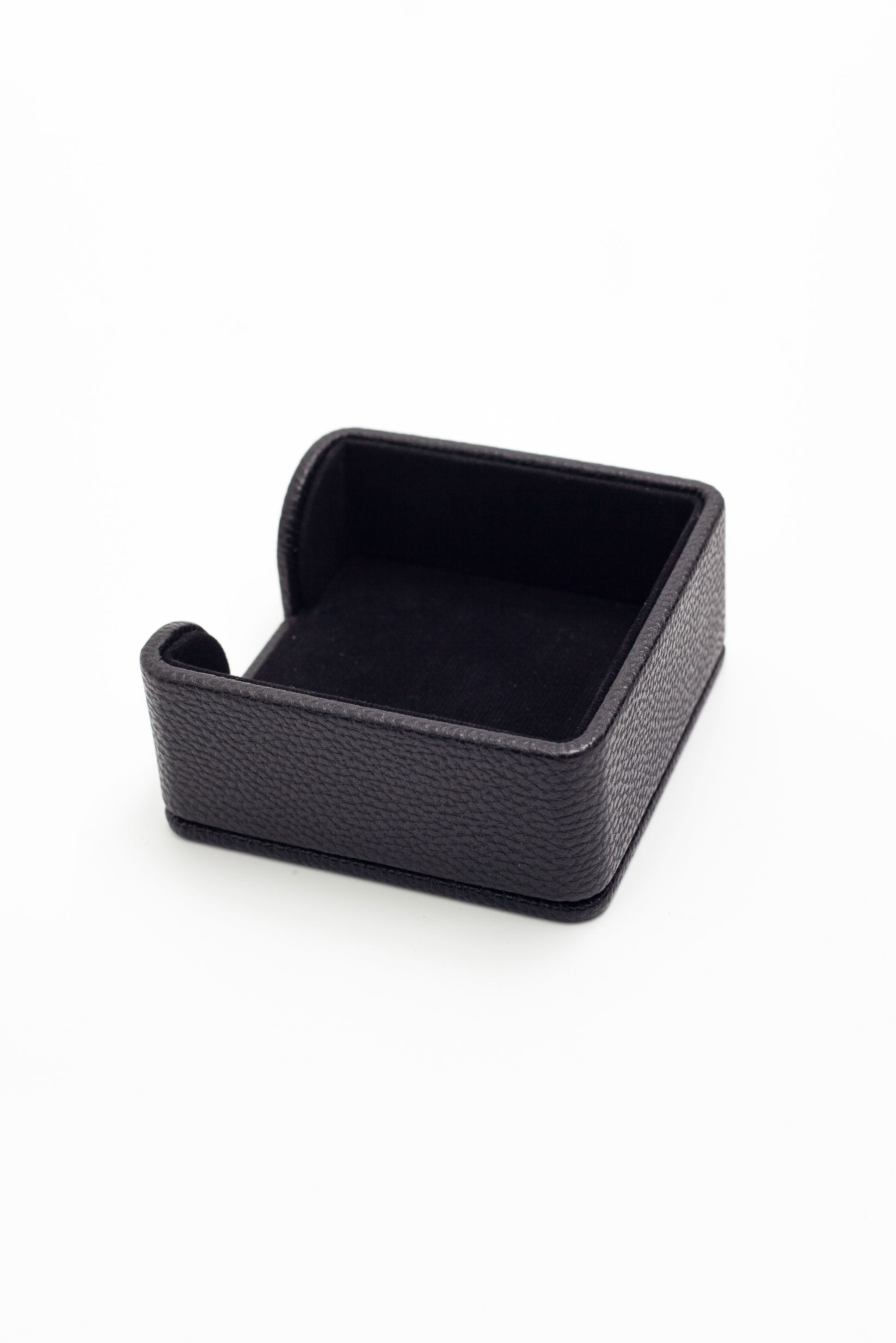 Felix Leather Note Holder Black 3.9x3.9inc